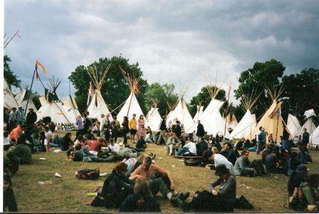 Tipi Circle, Glastonbury Festival, 2000 lo res