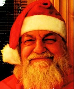 Robert Wyatt as Santa Claus 2010