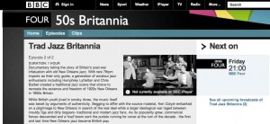 BBC 4 Tra Jazz Britannia screenshot