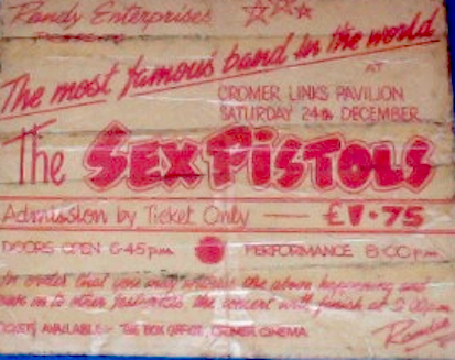 Sex Pistols 1977 ticket