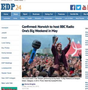 EDP report Big Weekend