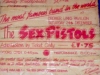 Sex Pistols 1977 ticket